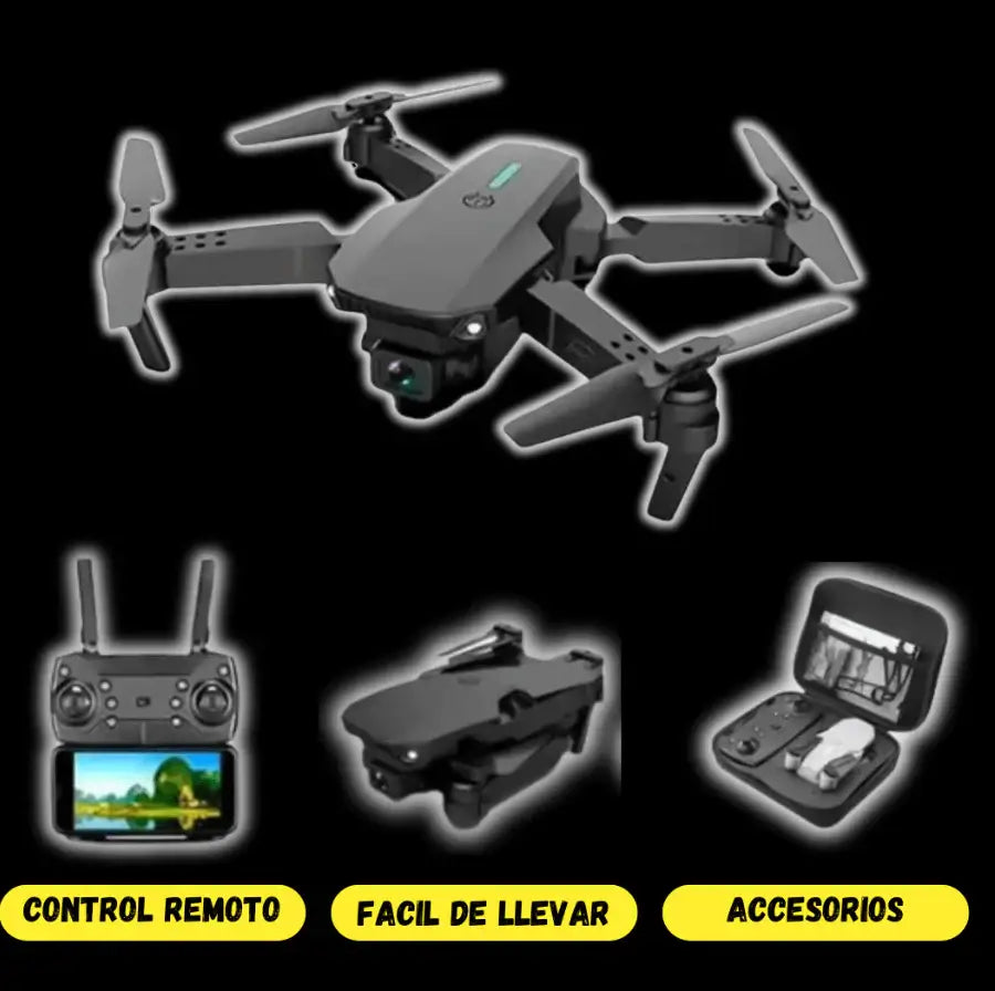 🛩️ Drone E88 4K PRO ¡Excelencia Aérea al Alcance de Tu Mano!