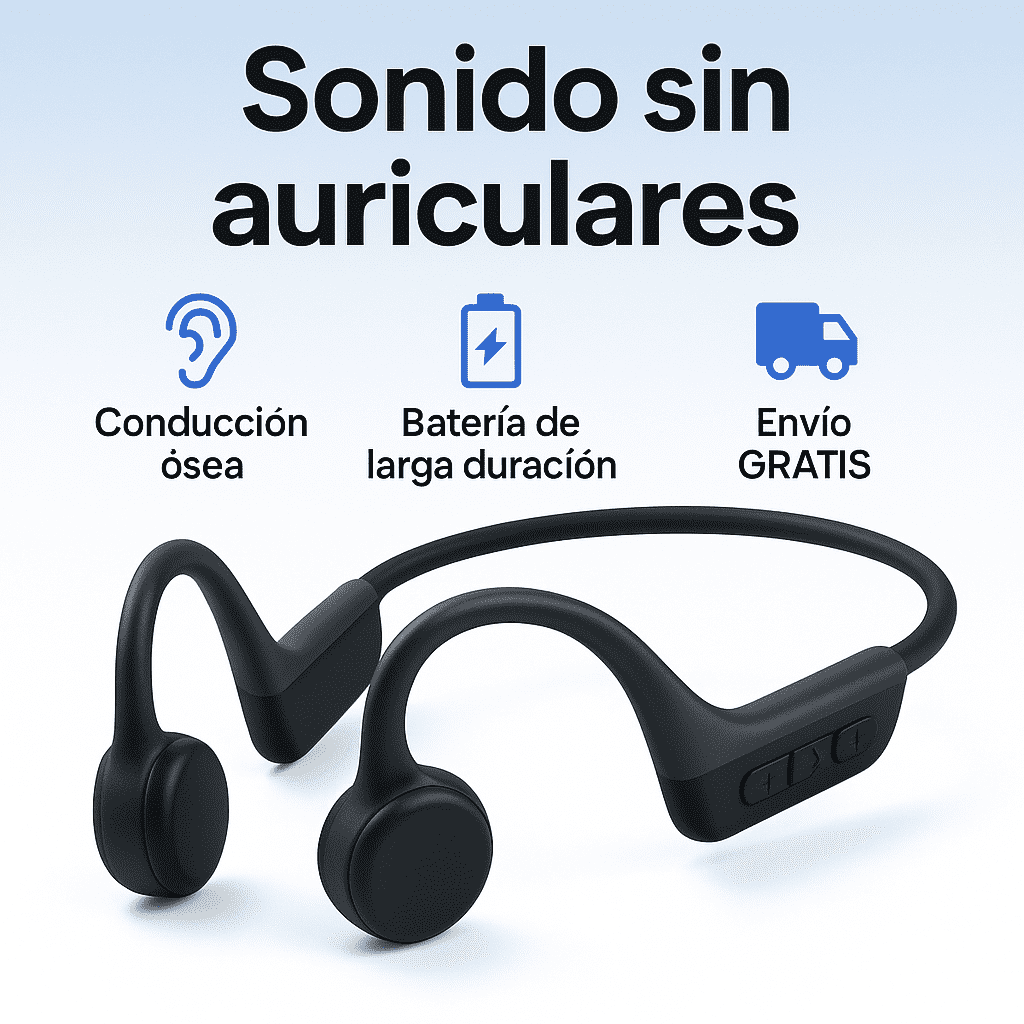 Audífonos Conducción Osea Nuvio™